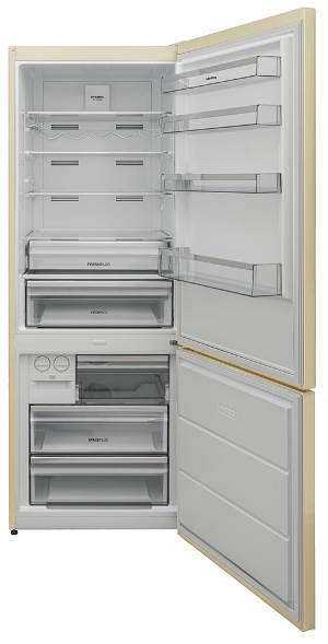 KORTING KNFC 71863B, Холодильники KORTING